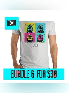 🏴‍☠️6 for $30🏴‍☠️Unisex Mobile Suit Gundam Crunchyroll Sotsu Sunrise T-shirt